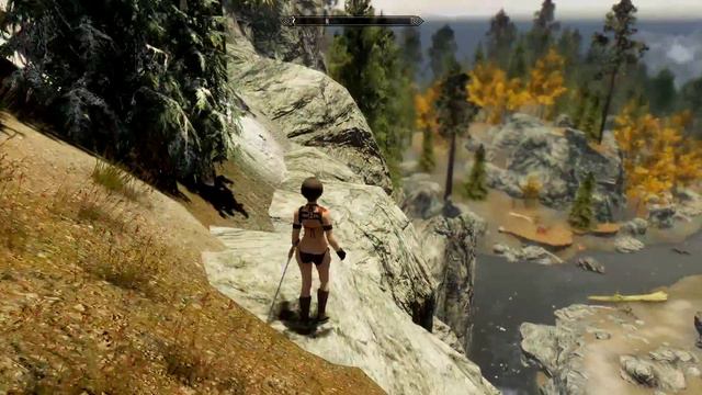 Skyrim - Randomly Walking Around