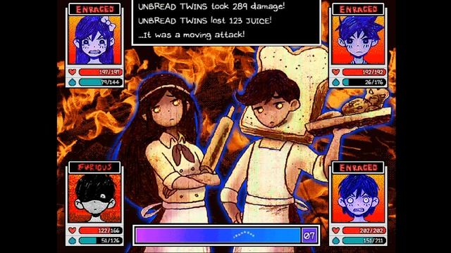 Lvl 24 Unbread Twins Itemless Toastless [OMORI]
