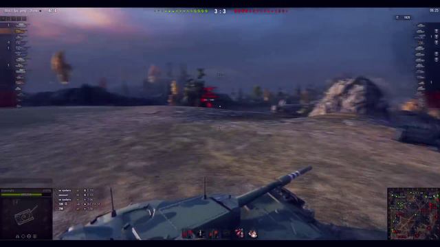 FV215b - 9900 урона