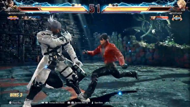 CHECK THIS MAN'S ANKLES - TEKKEN 8 - Lars Vs Leo (Dielit Wave)