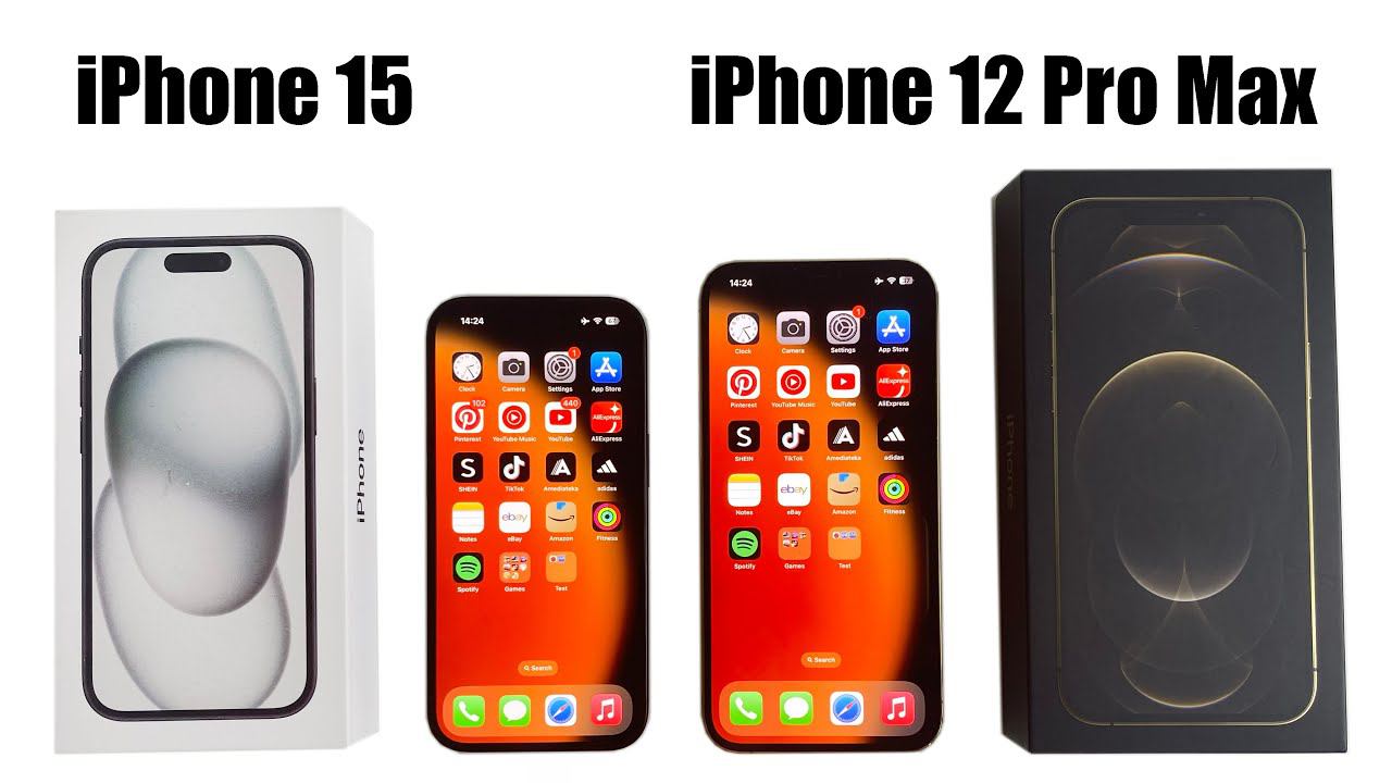 IPhone 15 Vs IPhone 12 PRO MAX SPEED TEST