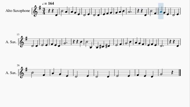 Alto Sax Sheet Music: How To Play It Came Upon The Midnight Clear By Richard Storrs Willis