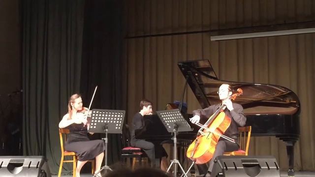 Вероника Пироженко - Мендельсон. Трио ре-минор Op. 49, часть 1