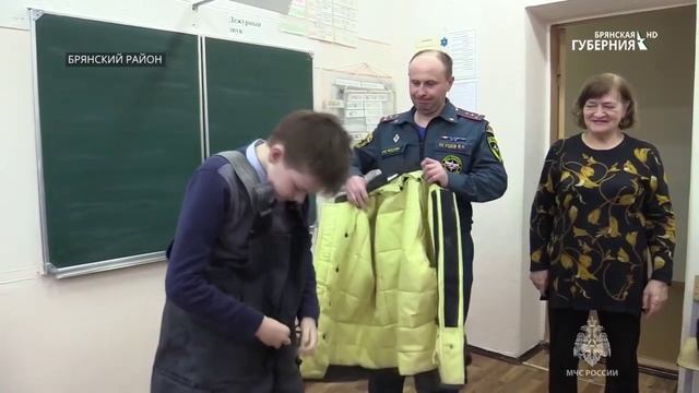Урок безопасности в Супоневской школе-интернате