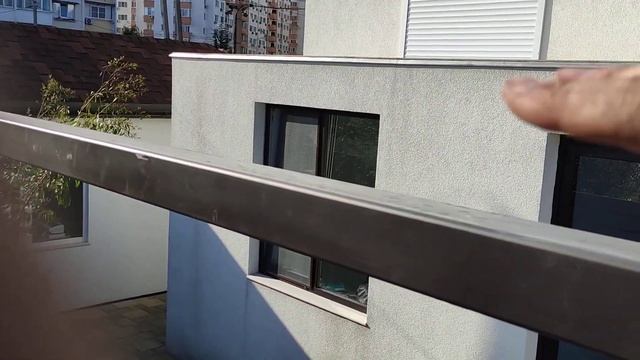 Монтаж балки под навес