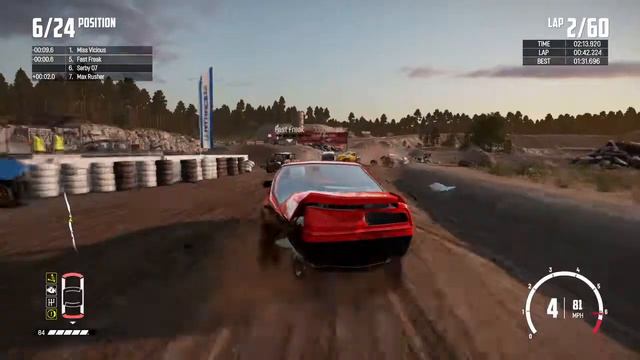 Wreckfest | Speedemon At Sandstone Raceway With REALISTIC Damage!