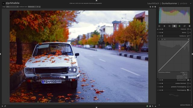 Darktable 2.4.4 – Herbstfarben Erstrahlen Lassen