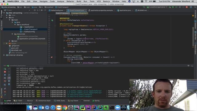 Push Data From Salesforce.com To Kafka