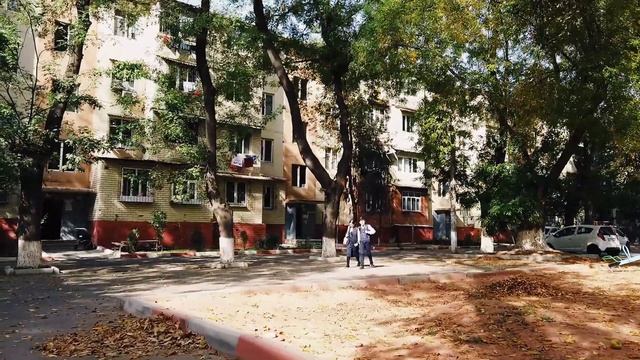 Чиланзар-11 и Чиланзар-12 (Учтепинский район). Осенний этюд-зарисовка, 19 октября 2023
