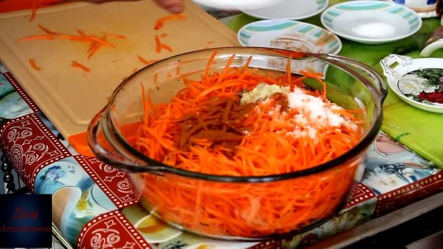 Морковь по корейски