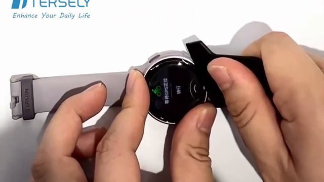 Installation Guide For T Tersely PMMA Screen Protector For Garmin Vivoactive 5