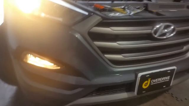 Hyundai Tucson HID Headlight Upgrade