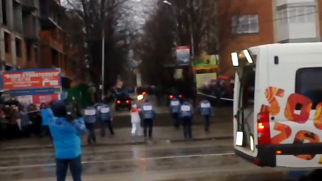 Олимпийский огонь Саратов