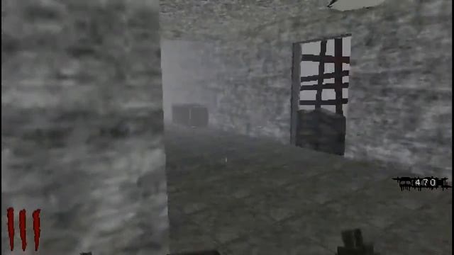 Nazi Zombies:  Portable PSP Gameplay - The Controls Are Weird