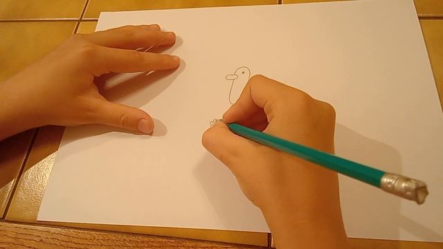РИСУЕМ УТОЧКУ С УТЯТАМИ