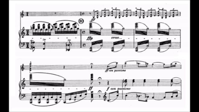 Sergei Bortkiewicz - Violin Concerto Op. 22 (audio + Sheet Music)