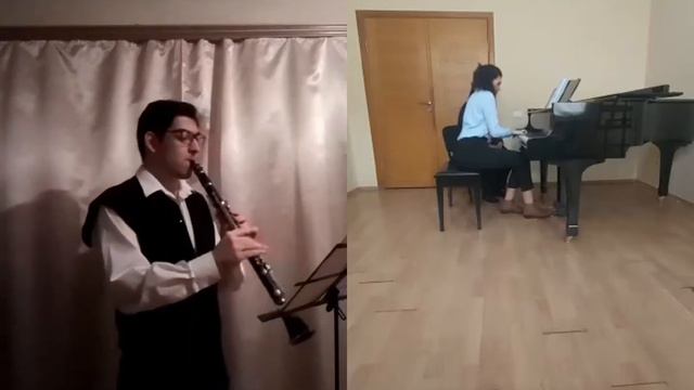 Николай Раков - Первая соната для кларнета и фортепиано - Самуил Салимов и Нигяр Хусейнзаде