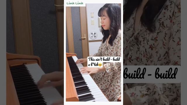 Build A B*tch - Bella Poarch ||  Piano Cover  || Linh Linh