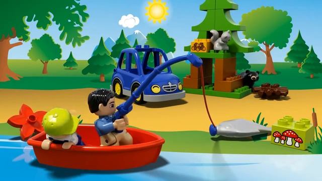 Конструктор Lego Duplo 10583 Лего Дупло Рыбалка в лесу