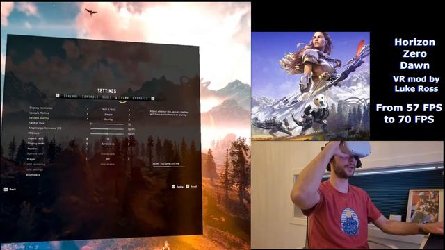 Horizon Zero Dawn VR Mod By Luke Ross Optimization Guide