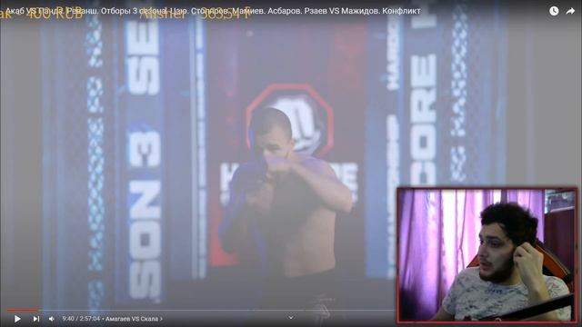 реакция на Hardcore Fighting Championship. Акаб VS Панда. Реванш. Отборы 3 сезона. Рзаев VS Мажидов