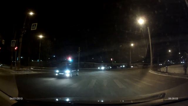 Сумасшедший водила на калдине!