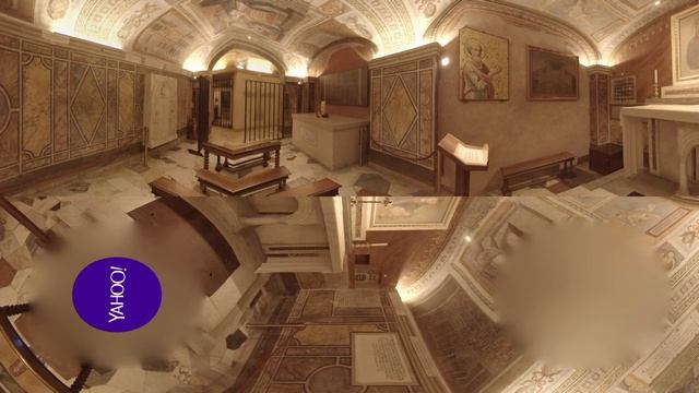 360 Video: Inside The Tomb Of St. Peter At The Vatican