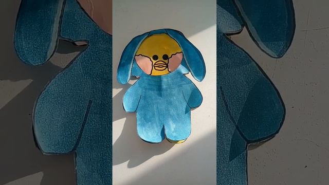 Наряды моей бумажной уточки😍
