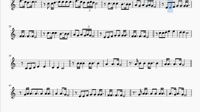 O YAZ -ZERRİN ÖZER- KEMAN NOTALARI