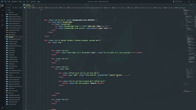 Design A Responsive Cart Page Using HTML, CSS JavaScrit And Bootstrap