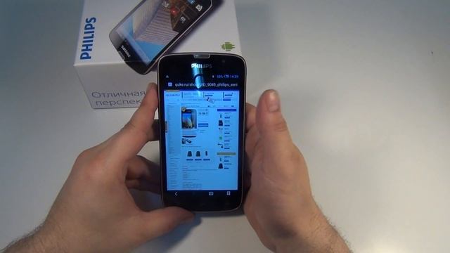Philips Xenium W8555 обзор  Quke.ru 