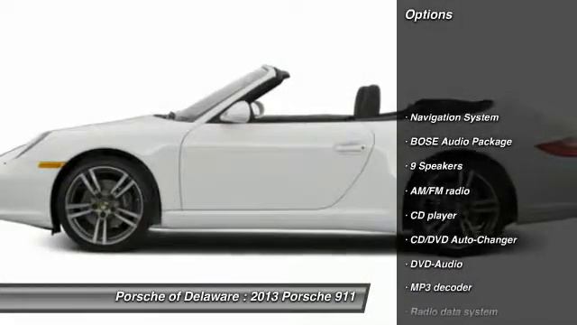 2013 Porsche 911 Newark DE T140597