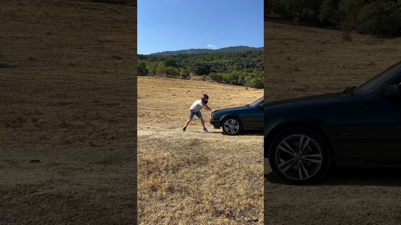 Бмв против лысого Пиши  в коментах кто вашему мнению победил? #юмор #прикол #топ #битва #тренд