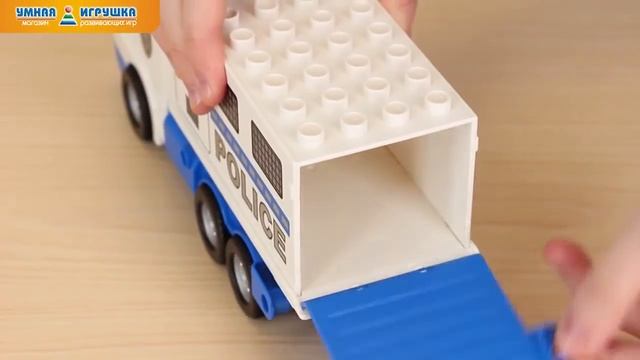 Конструктор LEGO Duplo Лего Дупло «Полицейский грузовик»