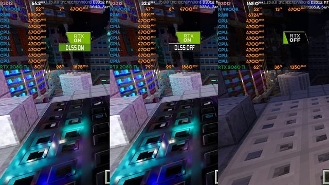 Minecraft RTX DLSS 2.0 On Vs Off – FPS Tests 2080 Ti / 9900K / 1440p