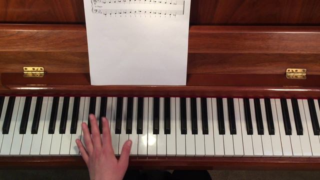 Piano Lessons - E Flat Major Scale (Right & Left Hand)