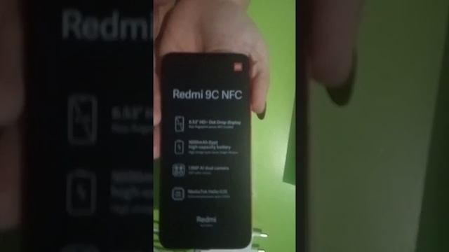 Распаковка телефона Redmi 9C NFC
