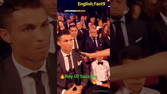 CRISTIANO RONALDO: HARD WORK IS VITAL TO MY SUCCESS#trending #english