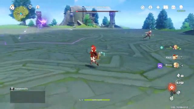 Genshin Impact - Электро Гипостазис Алеф! Секунды)