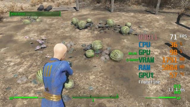 GeForce GTX 1650 -- Intel Core i3-9100F -- Fallout 4 FPS Test