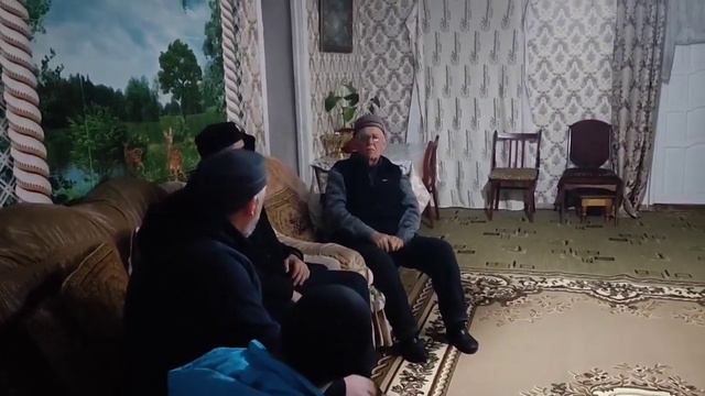 Посещение аксакалов нашего села Кокрек