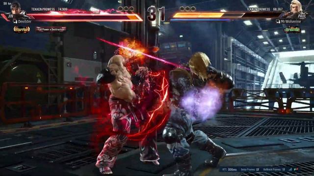 Tekken 8 | Devilster (Jin) Vs Mr Wolverine (Paul) Crazy Set!