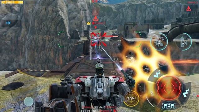 Luchador Vasilisk Krait | MK3 Battles | War Robots Gameplay