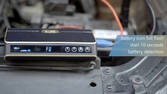 lithium car battery charger and jump starter