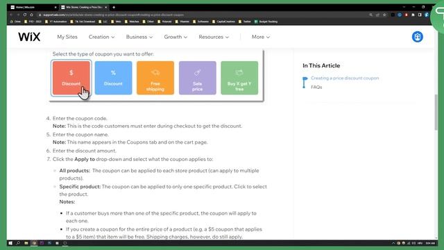 How To Add A Discount Code On Wix (2023 Updated)