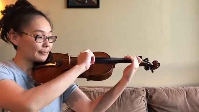 Violin - Mary Had A Little Lamb Pizzicato