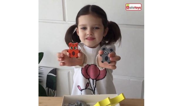 Развивающие игрушки для детей Балансир Монтессори деревянные Alatoys БЛ09