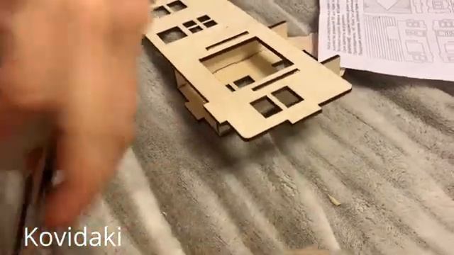 Как собрать деревянный 3Д пазл 