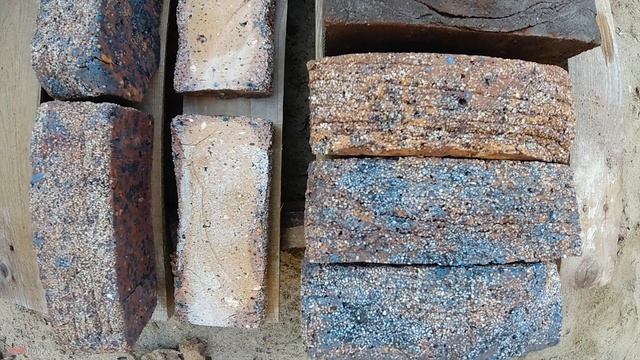 Экстримальный КИРПИЧ ТЕСТ с элементами SlowMotion FHD. Режем и крушим кирпич ручной формовки.