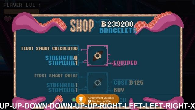 Space Roguelike Adventure - Achievement / Platinum Trophy Walkthrough (1000G IN 10 MINUTES)